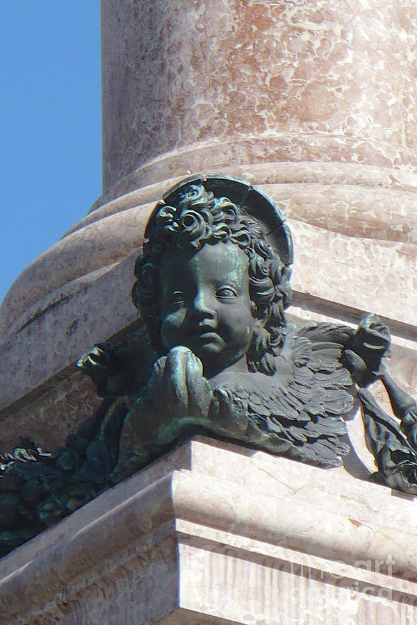 Marienplatz Angel Photograph