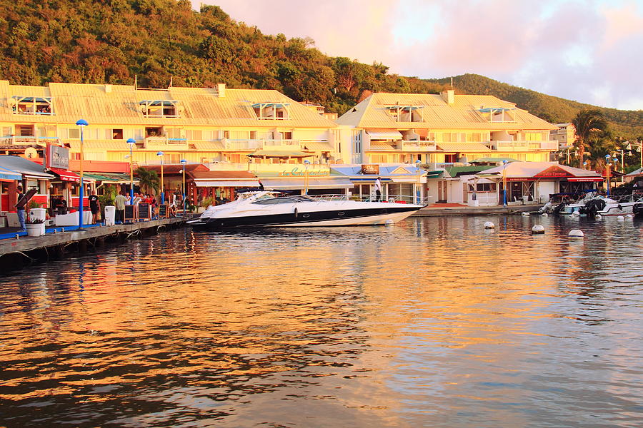 Marigot Marina, St. Martin Photograph by Roupen Baker