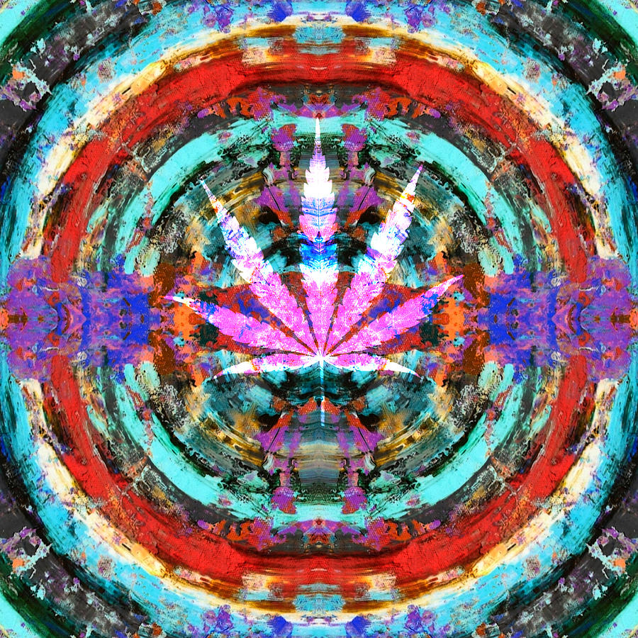 Marijuana Digital Art by Sumit Mehndiratta