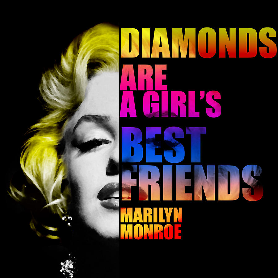 Marilyn Monroe Motivational Inspirational Independent Quote Painting by
