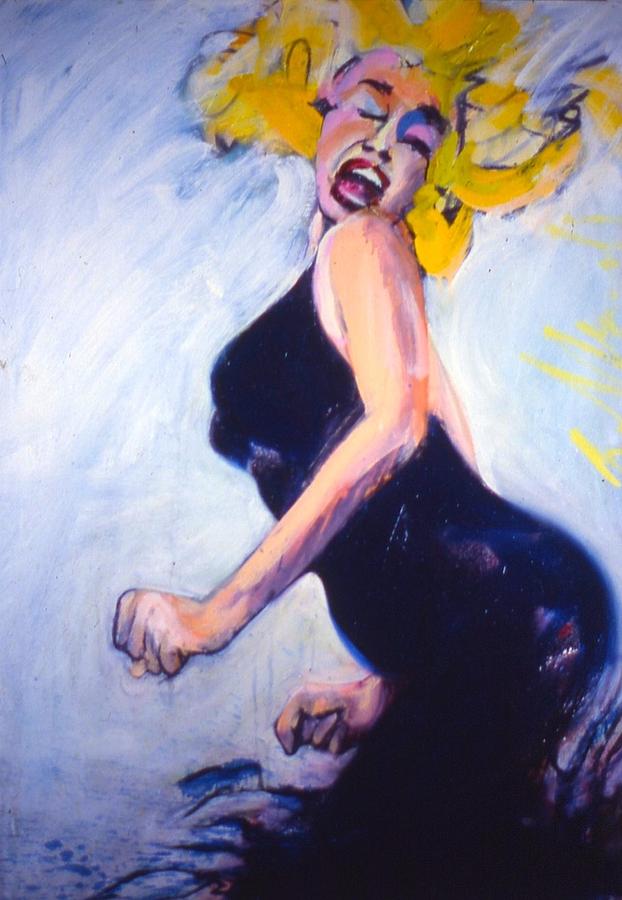Marilyn Dancing Painting by Les Leffingwell
