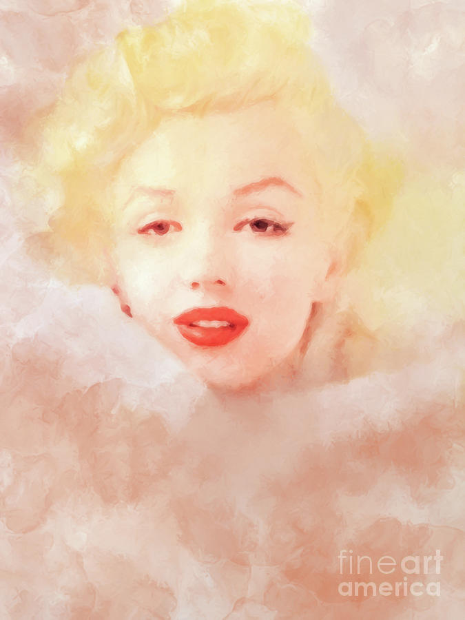 Marilyn Mixed Media by David Millenheft