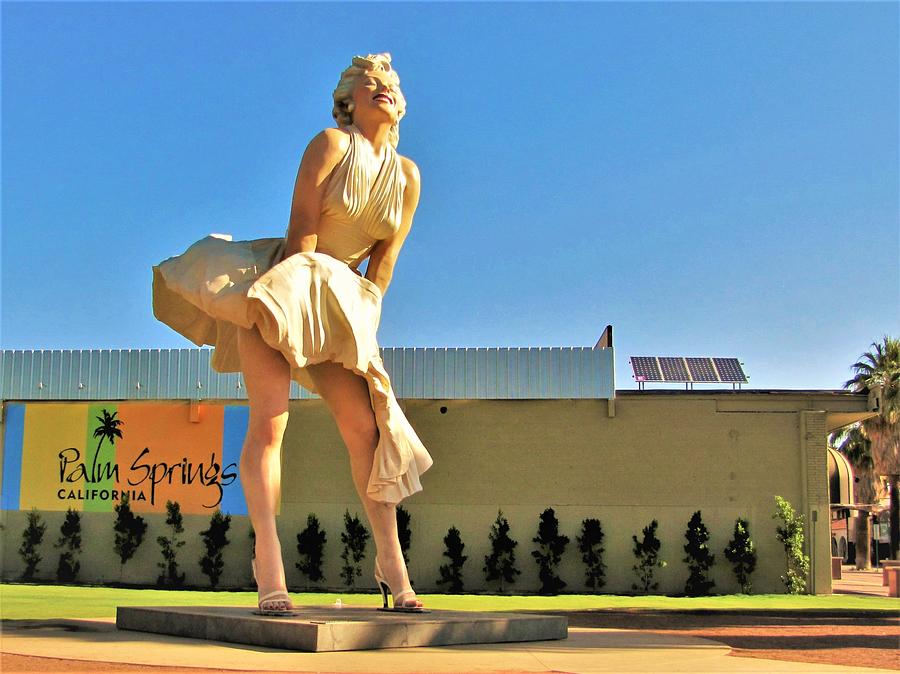 Marilyn in Palm Springs Photograph by Lisa Dunn