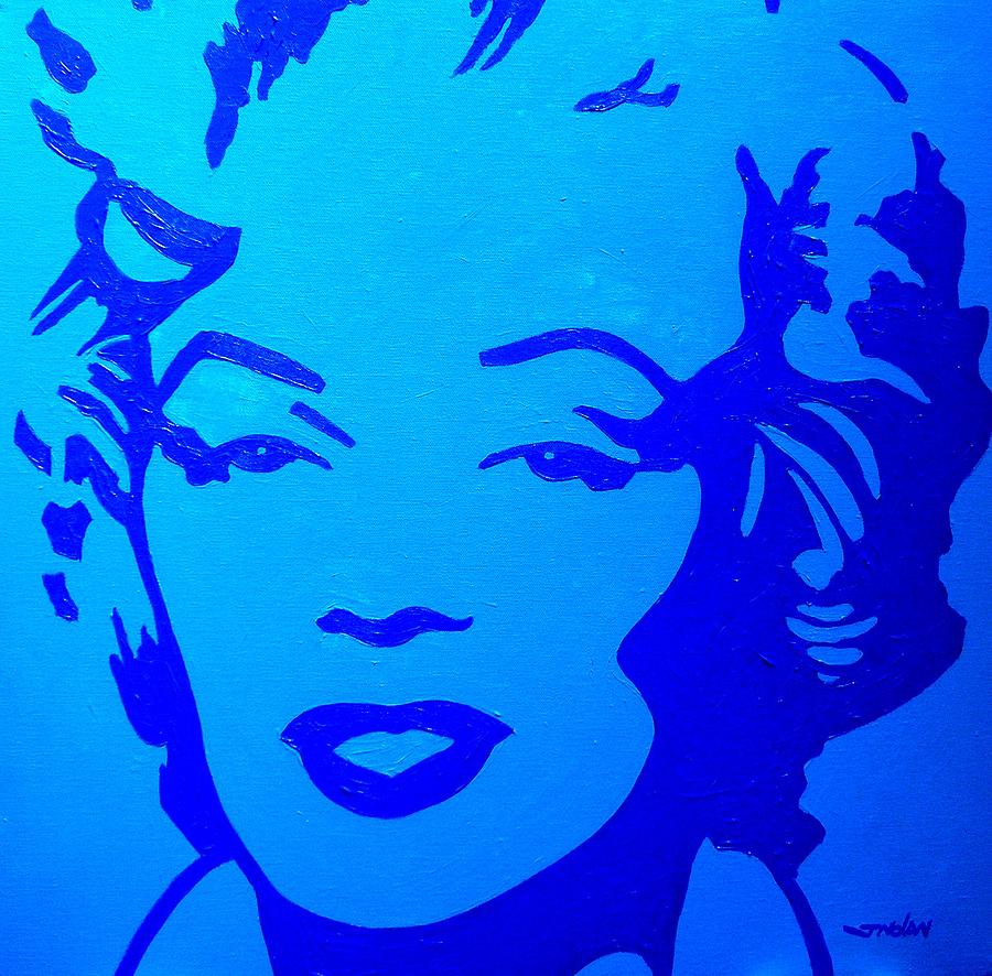 Icon Painting - Marilyn by John  Nolan