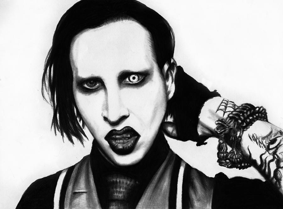 The Unembodied Self  Marilyn Manson Tattoos Mm PNG Image  Transparent PNG  Free Download on SeekPNG
