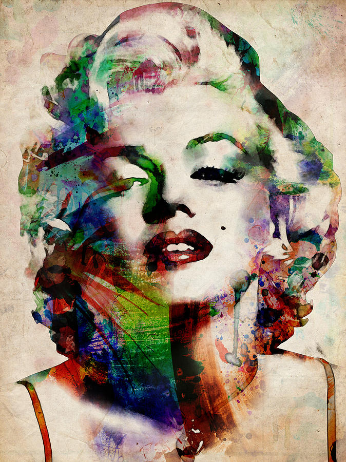 Marilyn Monroe Digital Art - Marilyn by Michael Tompsett