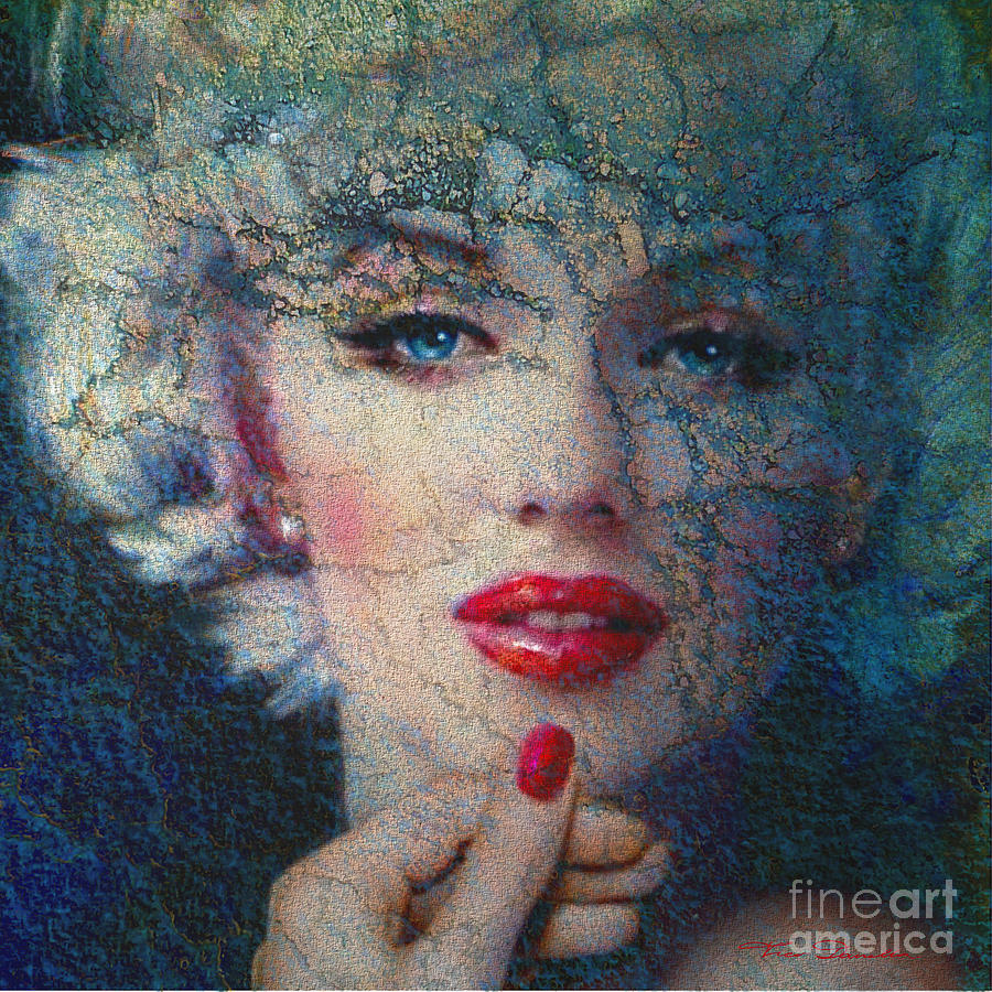 Marilyn Monroe 132 A Painting by Theo Danella