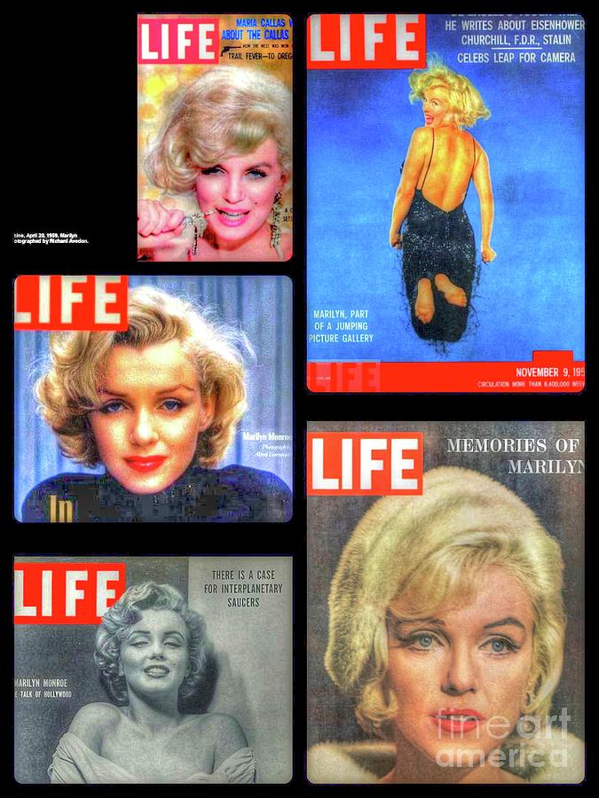 Marilyn Monroe 3 Digital Art by Steven Parker