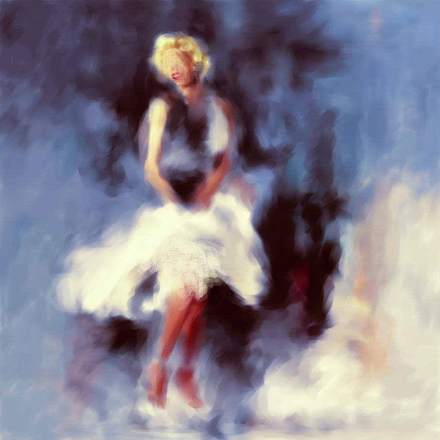 Movie Painting - Marilyn Monroe 547 3 by Mawra Tahreem