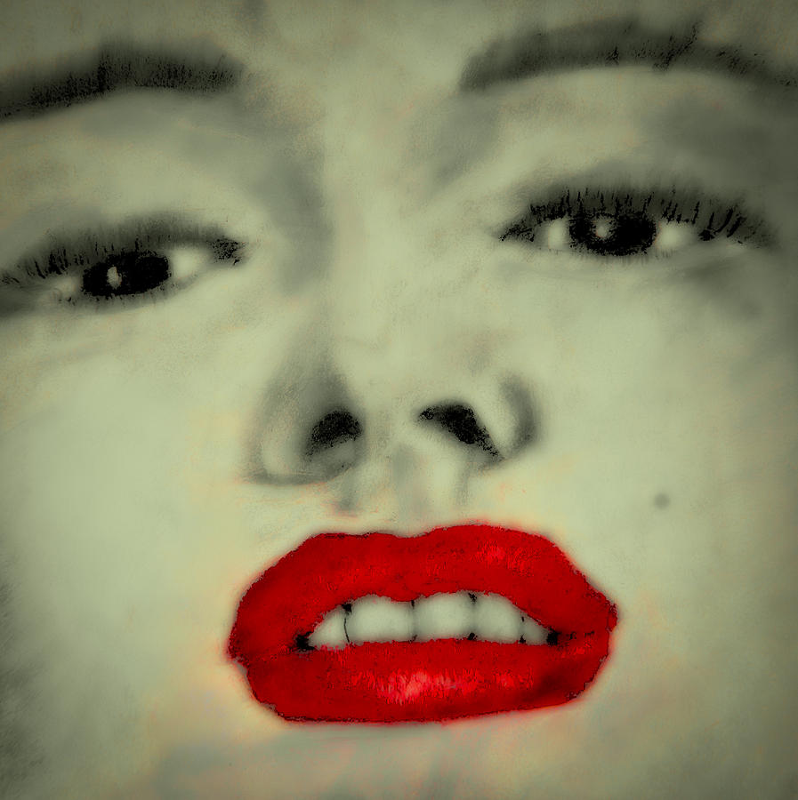 Marilyn Monroe 7 Digital Art by David Patterson