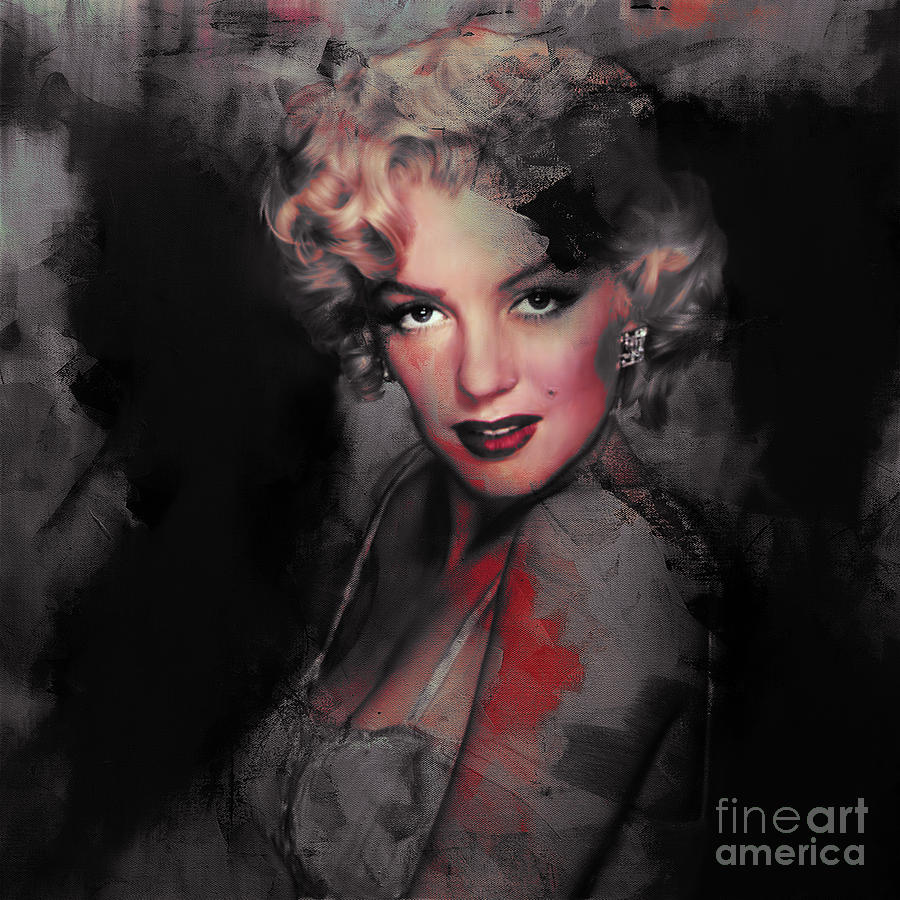 Marilyn Monroe 98i Painting by Gull G