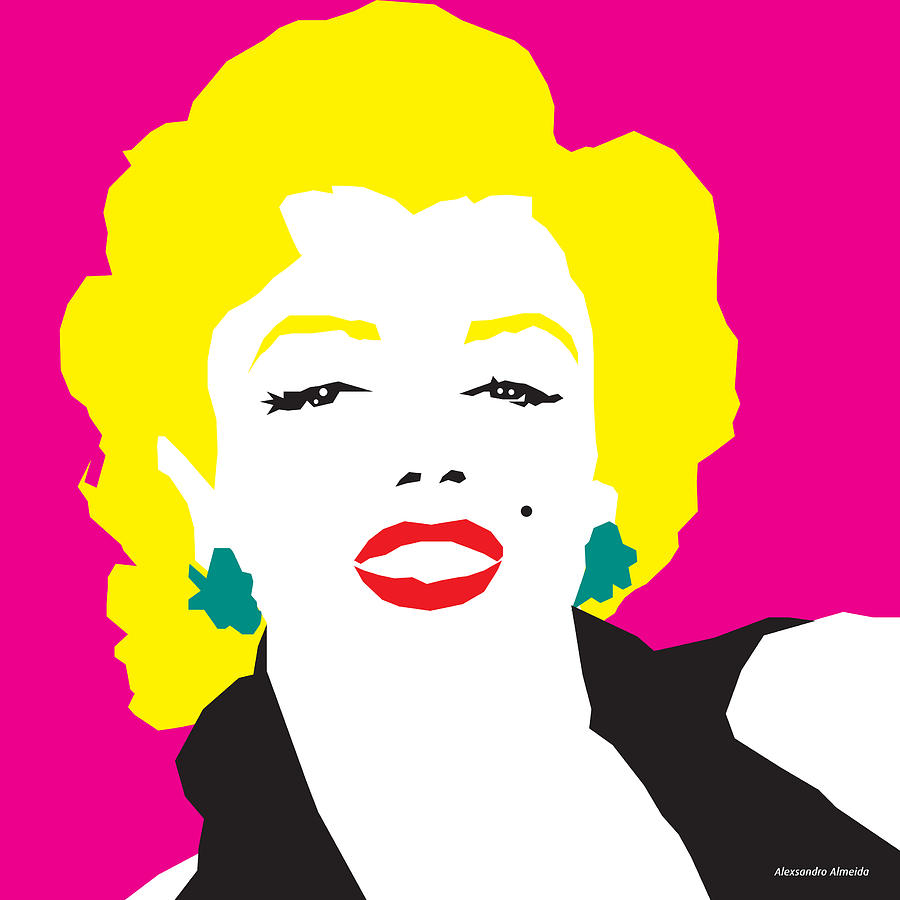 Marilyn Monroe Digital Art by Alexsandro Almeida - Fine Art America