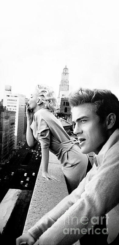 Marilyn Monroe And James Dean New York Iphone 6 Plus Cover