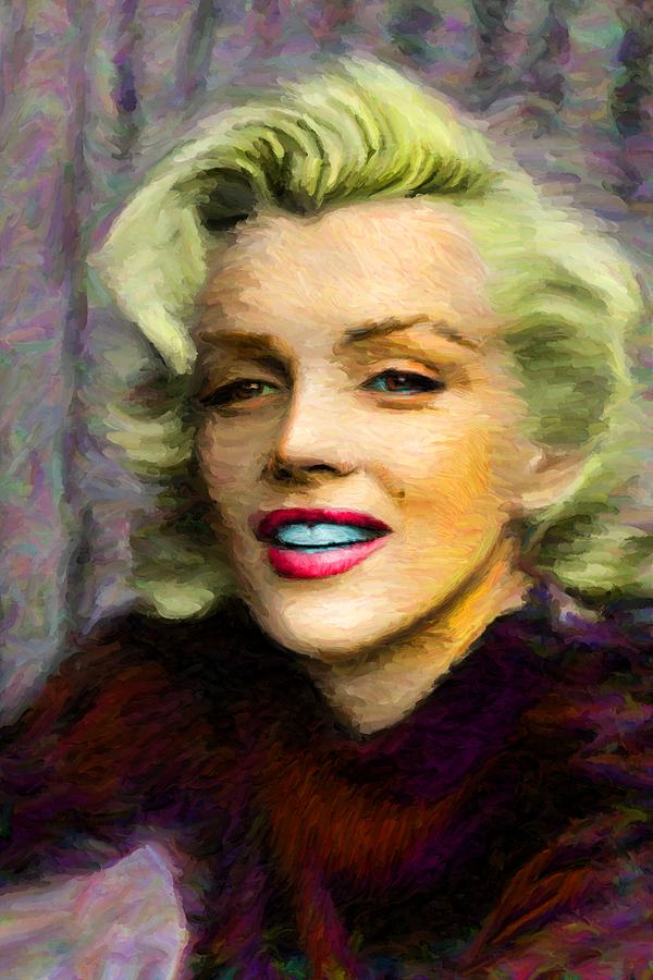 Marilyn Monroe Digital Art by Caito Junqueira