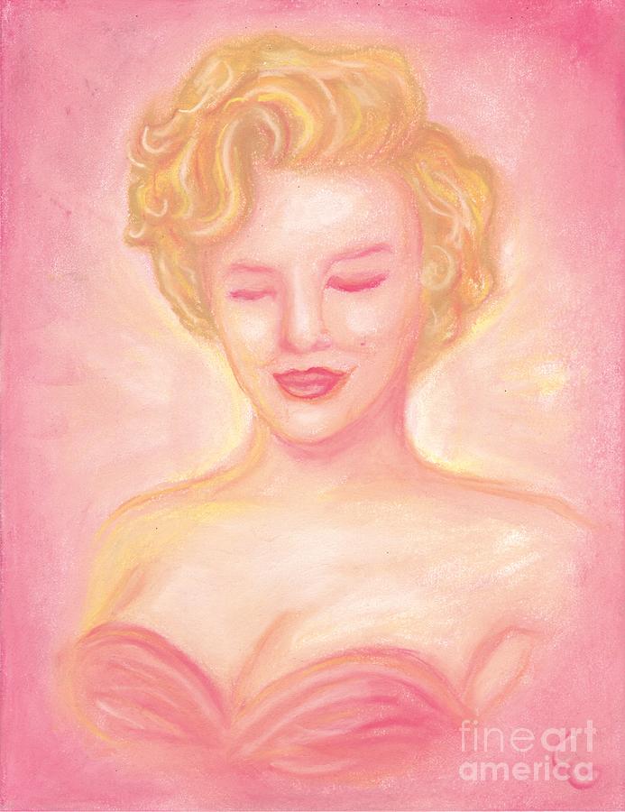 Hollywood Painting - Marilyn Monroe by Cassandra Geernaert