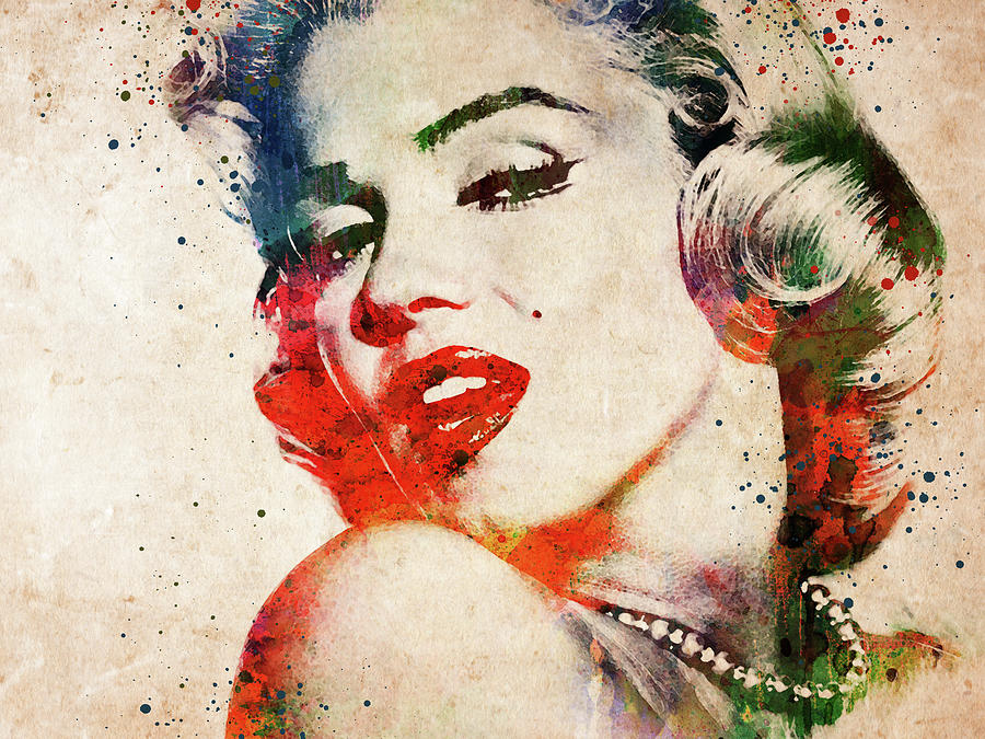 Marilyn Monroe Colorful Portrait Digital Art By Mihaela Pater Pixels 5561