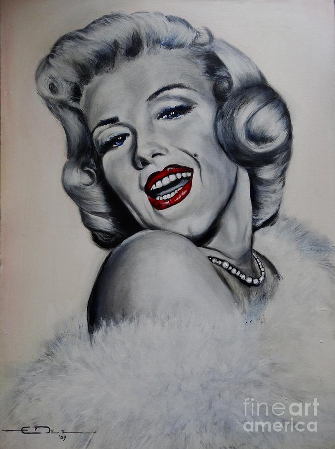  Marilyn Monroe Painting by Eric Dee