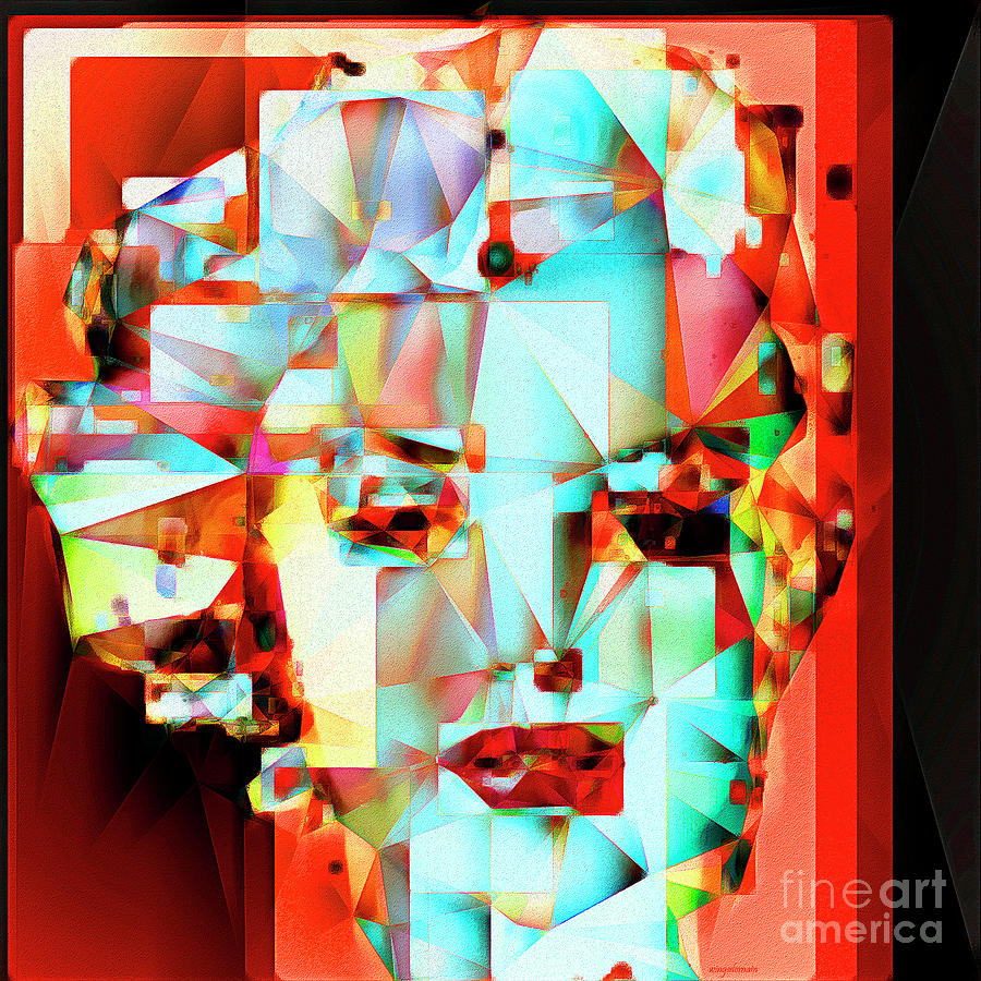 Marilyn Monroe in Abstract Cubism 20170326 Photograph by Wingsdomain Art and Photography