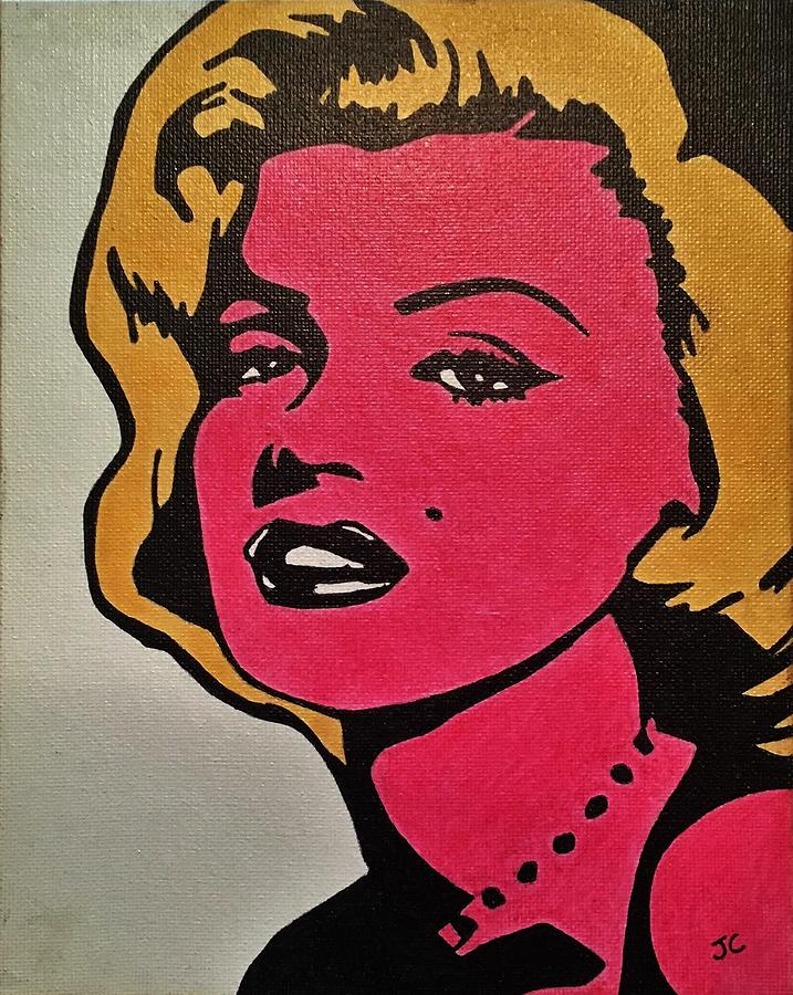 Marilyn Monroe Painting By John Cunnane Fine Art America