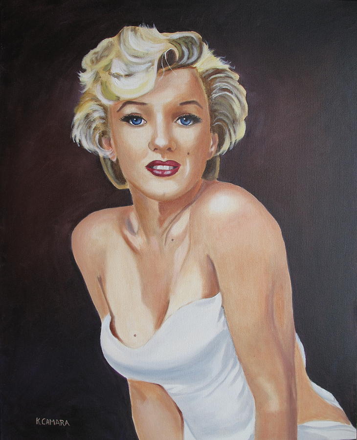 Marilyn Monroe Painting by Kathie Camara