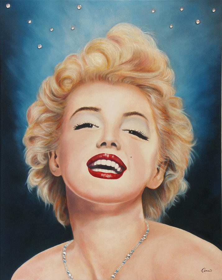 Pretty Woman Movie Painting - Marilyn Monroe by Kathleen Wong