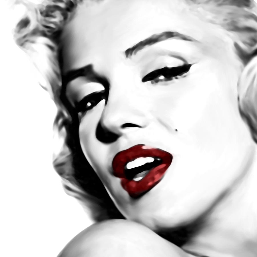 Marilyn Monroe Digital Art - Marilyn Monroe by Laurence Adamson