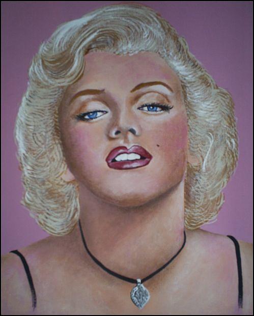 Marilyn Monroe Painting - Marilyn Monroe by Michelle Williams