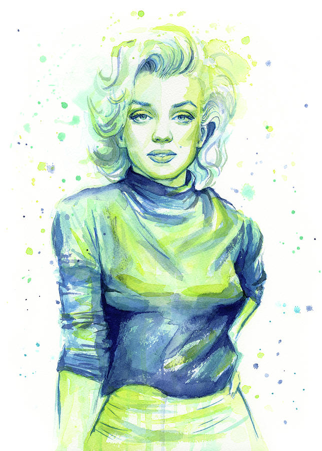 Marilyn Monroe Painting - Marilyn Monroe by Olga Shvartsur