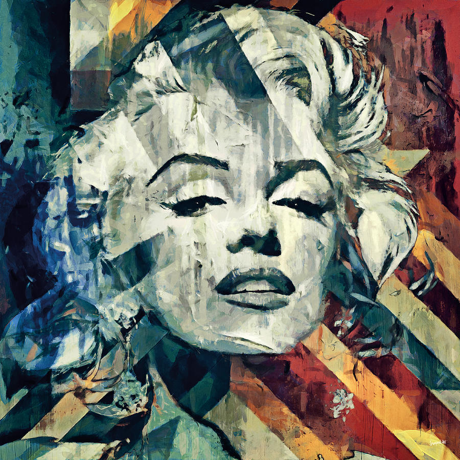 Marilyn Monroe Painting by Sampad Art - Pixels