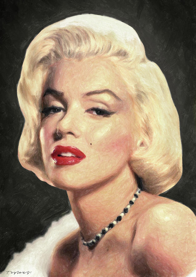 Marilyn Monroe Painting by Hoolst Design