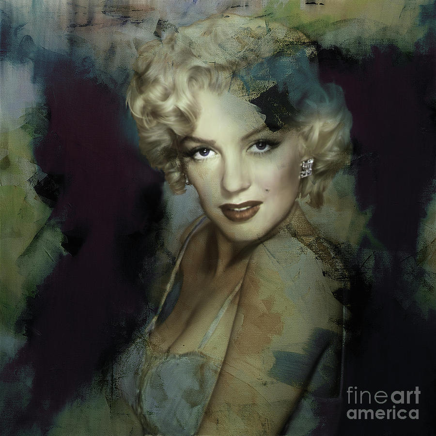 Marilyn Monroe USA Painting by Gull G