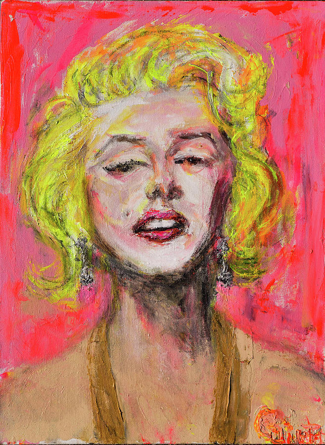 Marilyn Painting by Patrick Ginter | Fine Art America