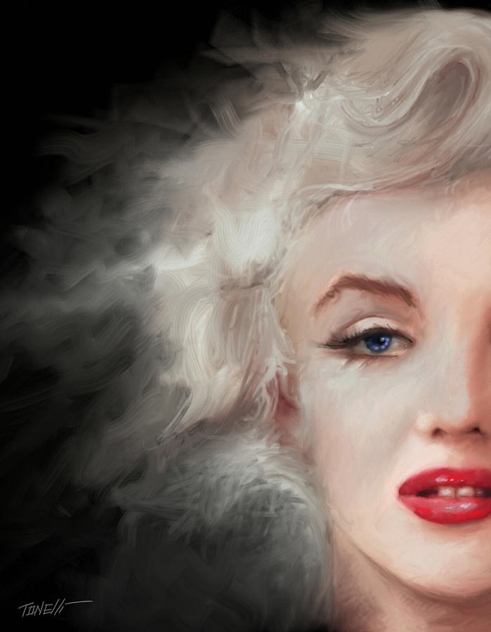 Marilyn... Some like it hot Mixed Media by Mark Tonelli