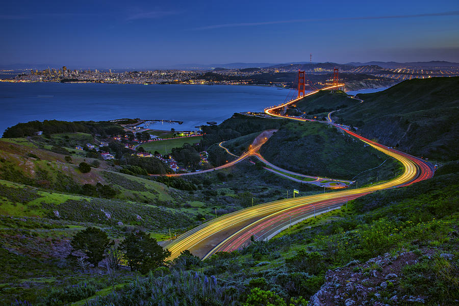 San Francisco Photograph - Marin Headlands by Rick Berk