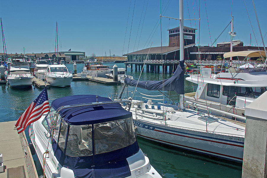 Marina at Jack London Square in Oakland, California Photograph by Ruth Hager