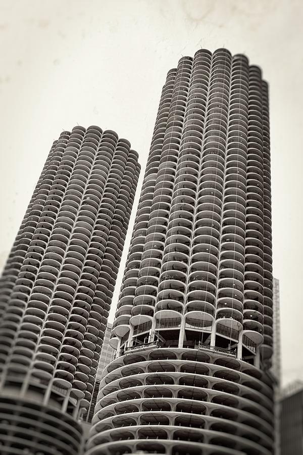 Marina City - Chicago Photograph by Michelle Calkins