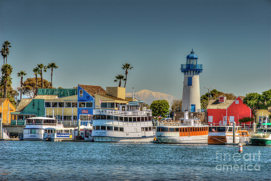 Marina Del Rey California Photograph by David Zanzinger