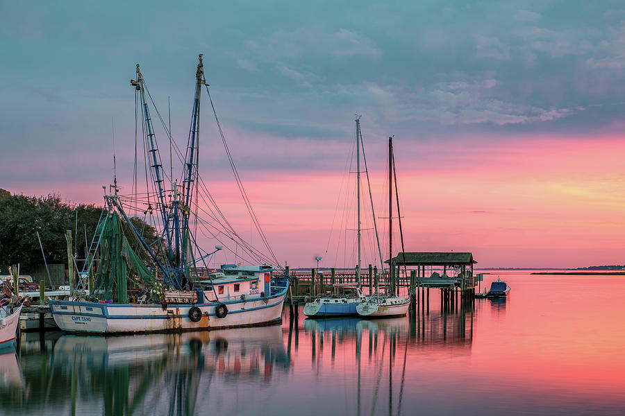 Marina Sunset Photograph by DCat Images