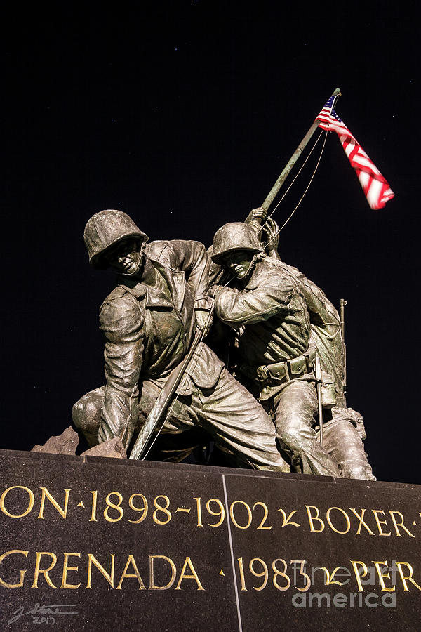Marine Corps Memorial 1 Photograph by Jeffrey Stone