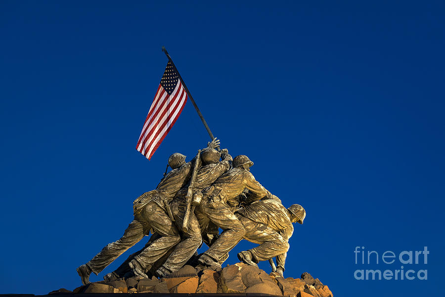 Washington D.c. Photograph - Marine Corps War Memorial by John Greim