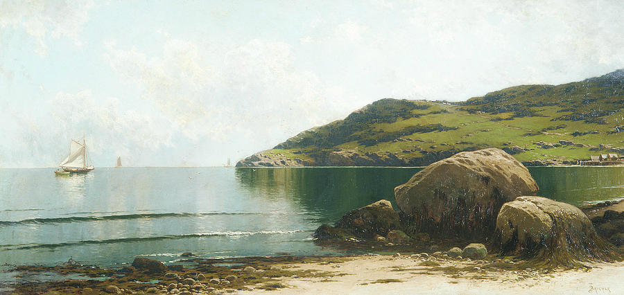 Marine Landscape Painting by Alfred Thompson Bricher