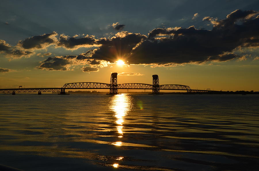 Marine Park Gil Hodges Bridge Photograph by Maureen E Ritter