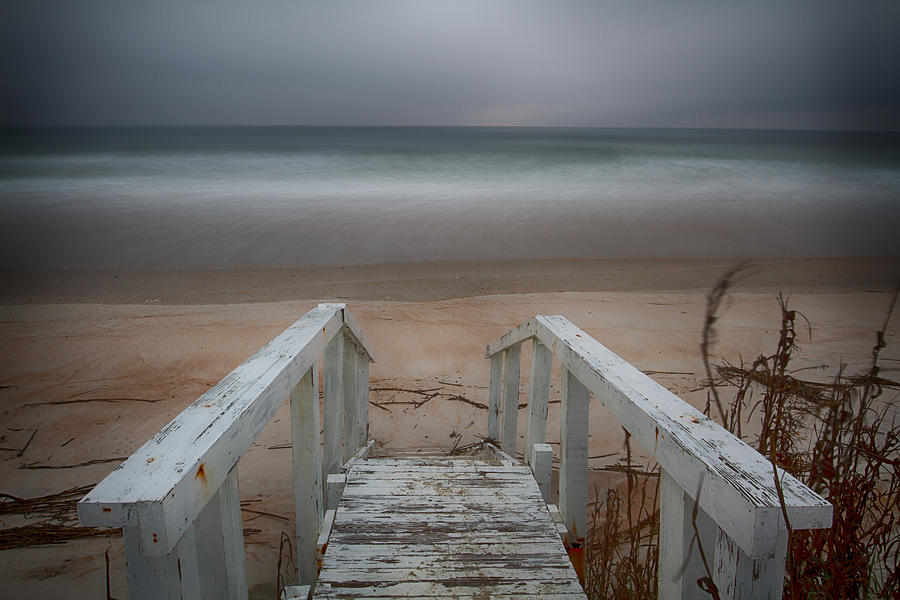 Marineland Beach Walkway Photograph by Stefan Mazzola