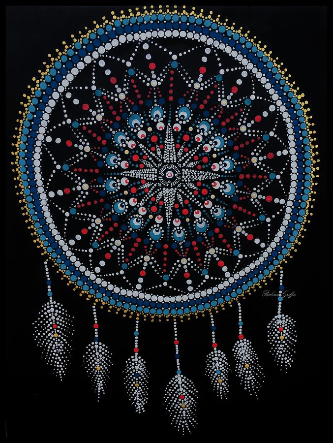 Mariners Dream Catcher Painting by Barbara A Griffin