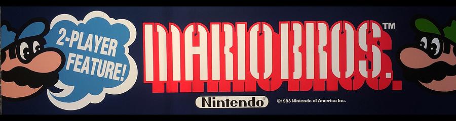Sign Digital Art - Mario Bros. by Super Lovely