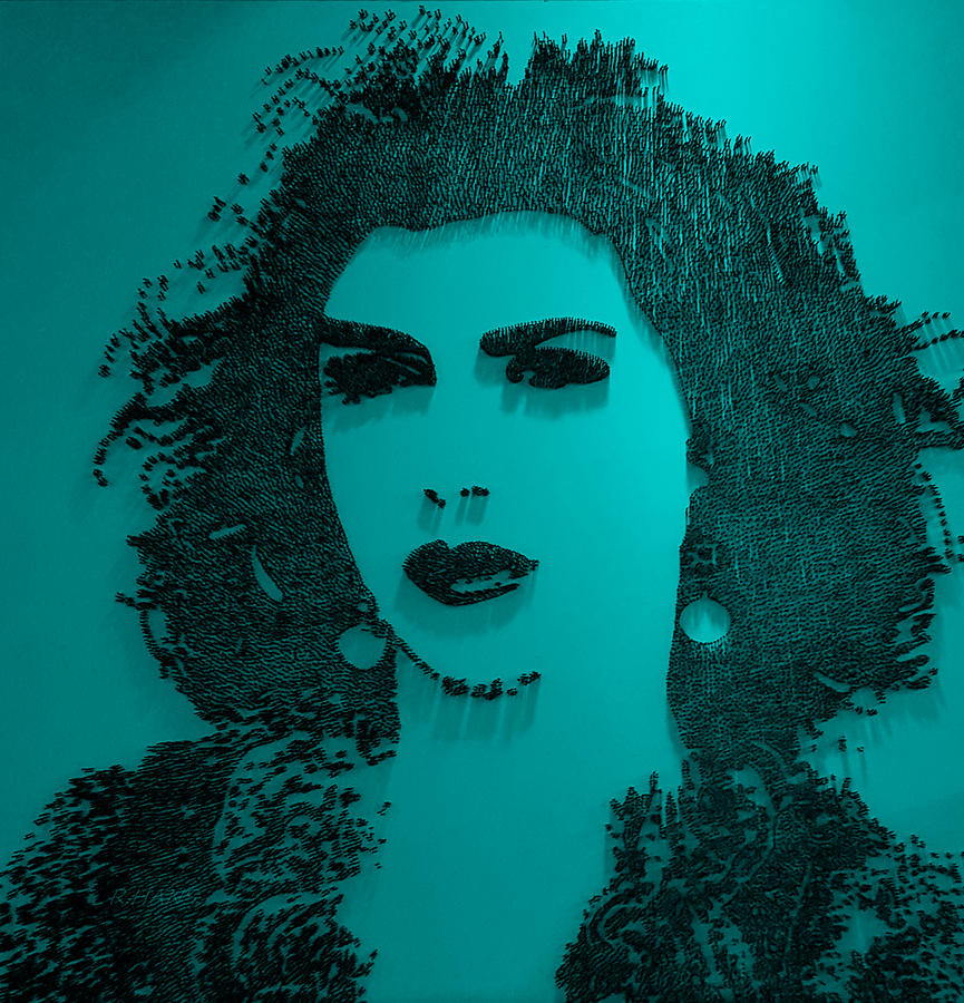 Marisa Nailed Turquoise Photograph by Rob Hans