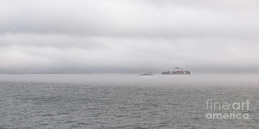 Maritime Fog Photograph by Dale Powell