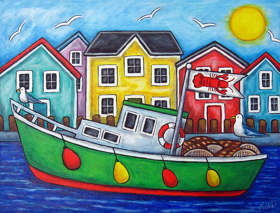 Maritime Special Painting by Lisa  Lorenz