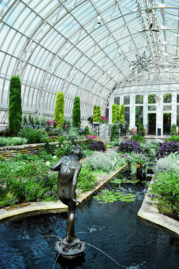 Marjorie McNeely Conservatory Gardens Photograph by Kyle Hanson