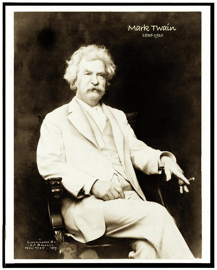 Mark Twain Photograph by Carlos Diaz